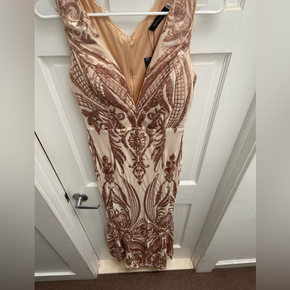 Long floor length Gown  size M